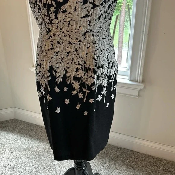 Gorgeous NWT Frank Lyman Cap Sleeve Dress, Size 10 - Picture 2 of 11